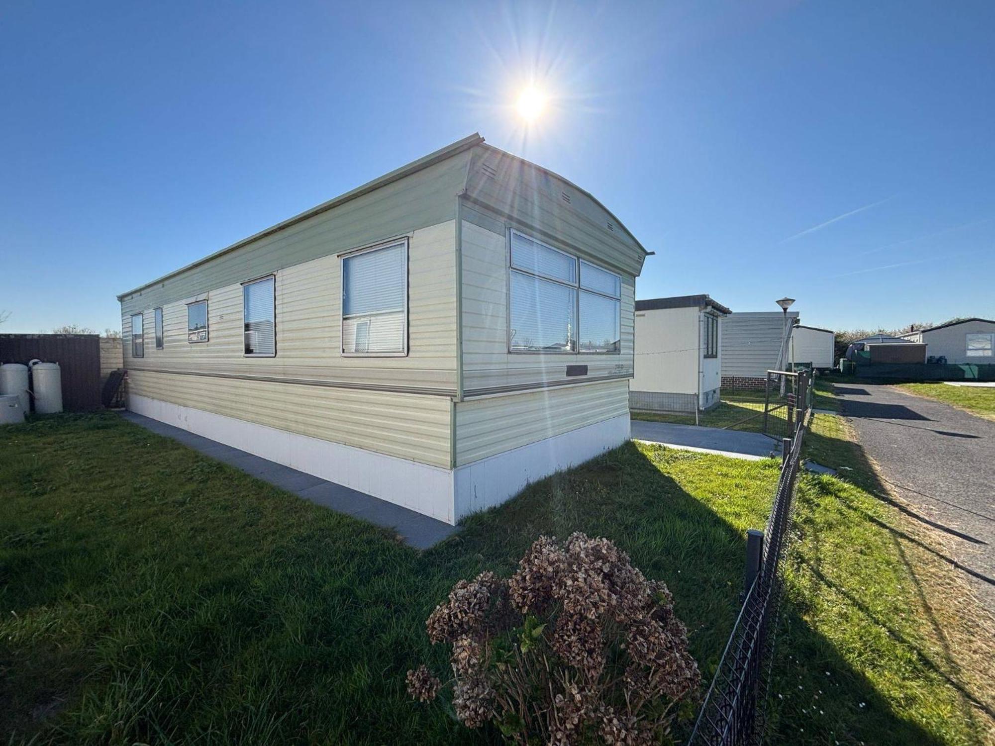 Mobile Home Au Camping New Vennepark Harendijk Exterior photo